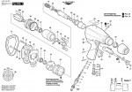 Bosch 0 607 450 597 ---- Pneumatic Impact Wrench Spare Parts